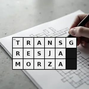 Hasło krzyżówkowe stopniowe zalewanie powierzchni lądu przez morze - transgresja morza – rozwiązanie, synonimy, podpowiedzi i definicje krzyżówkowe